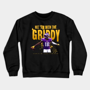 Justin Jefferson Griddy Crewneck Sweatshirt